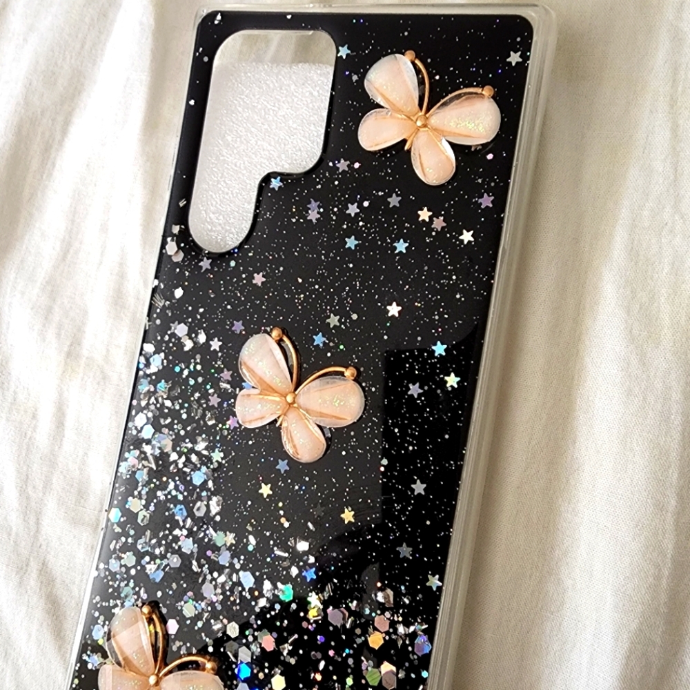 Samsung S22 ultra case with butterfly back